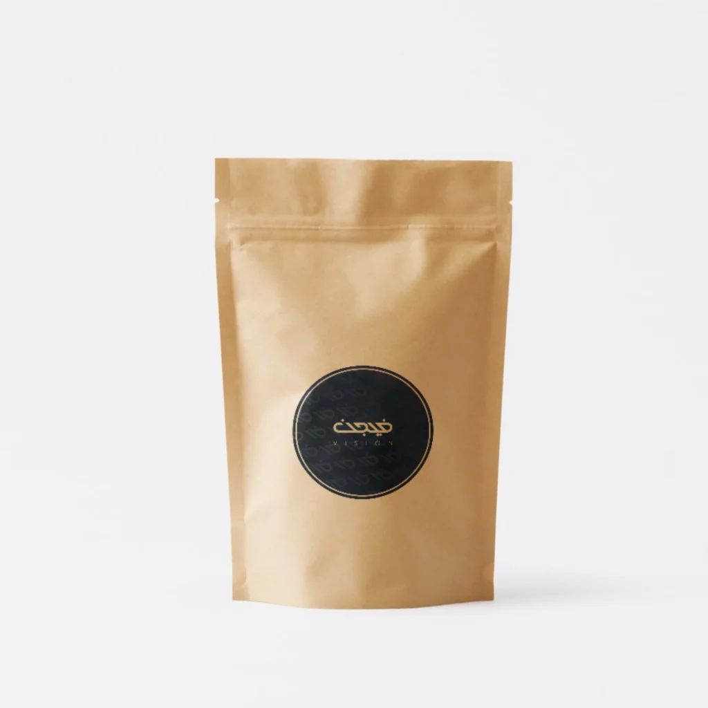 طباعة اكياس قهوة في مطابع فيجن برنت أفضل مطابع الرياض لخدمات الدعاية والاعلان